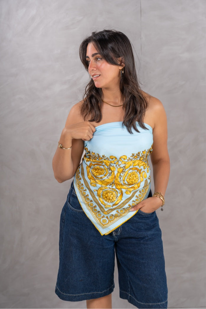 Satin scarf