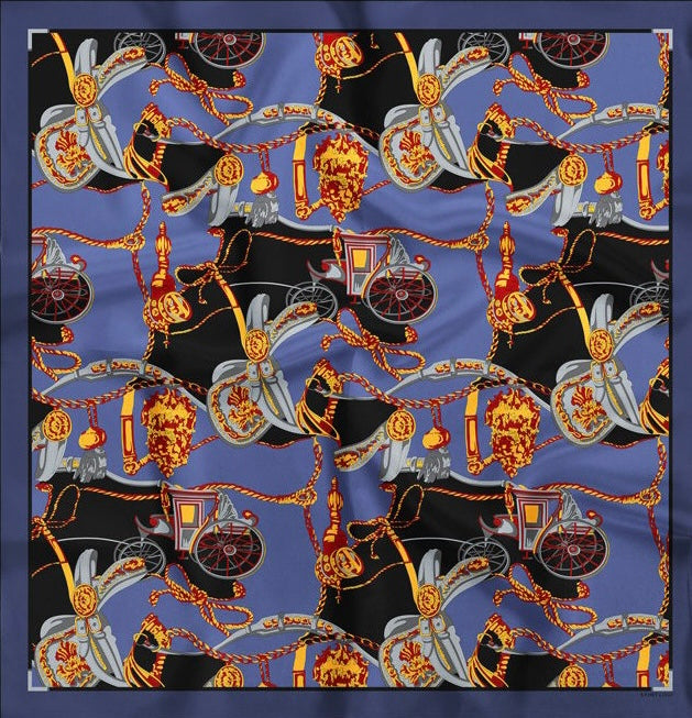 Satin scarf