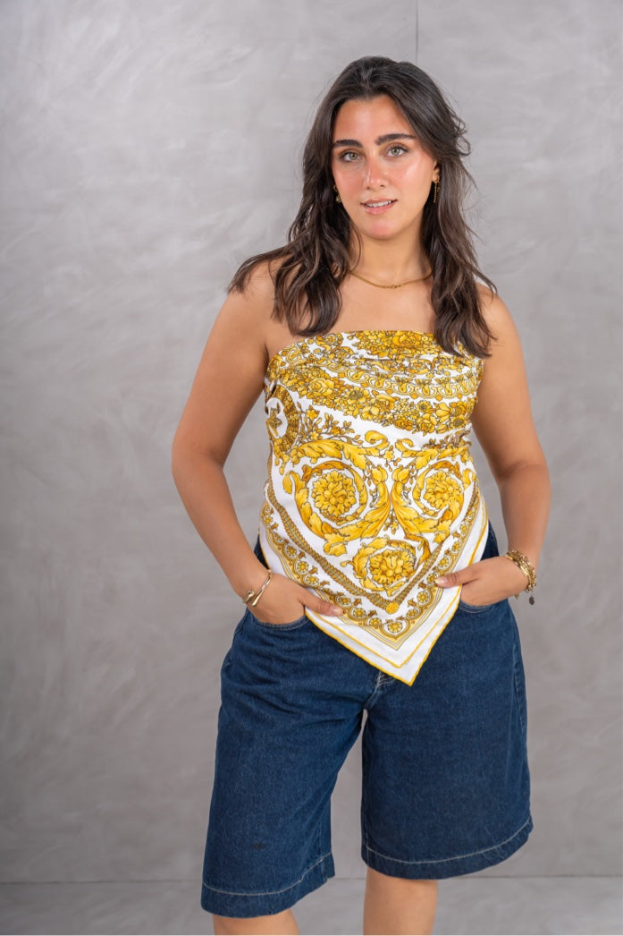 Satin scarf