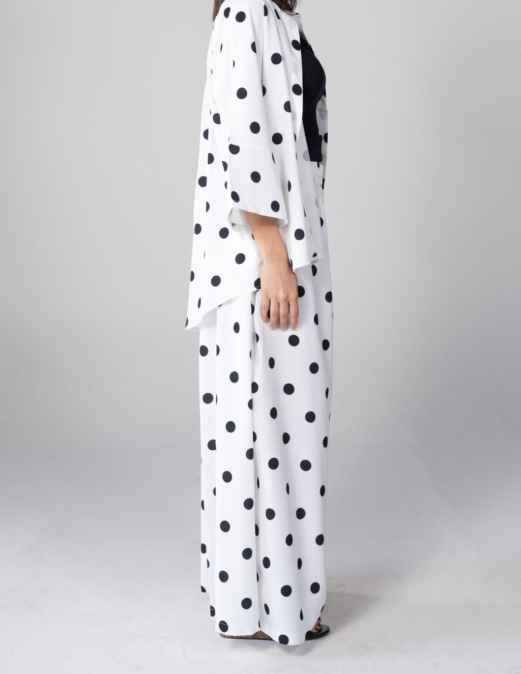 Midnight polka elegance set
