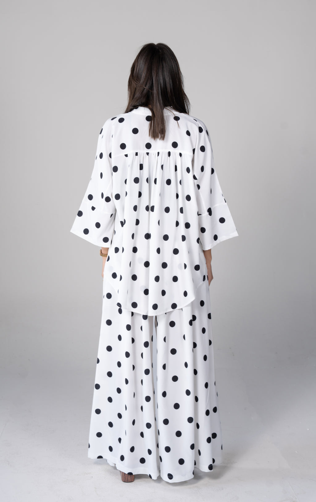 Midnight polka elegance set