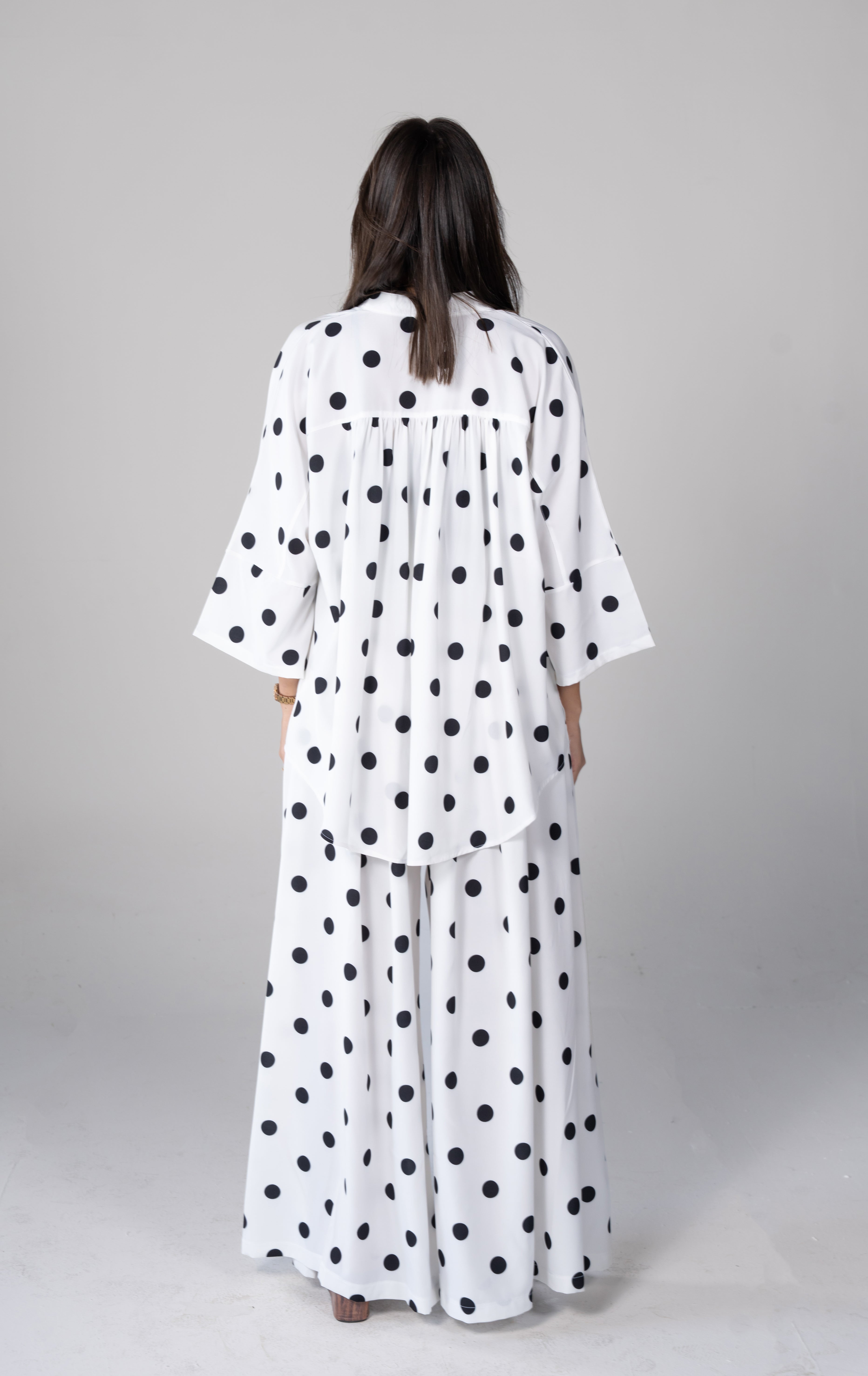 Midnight polka elegance set