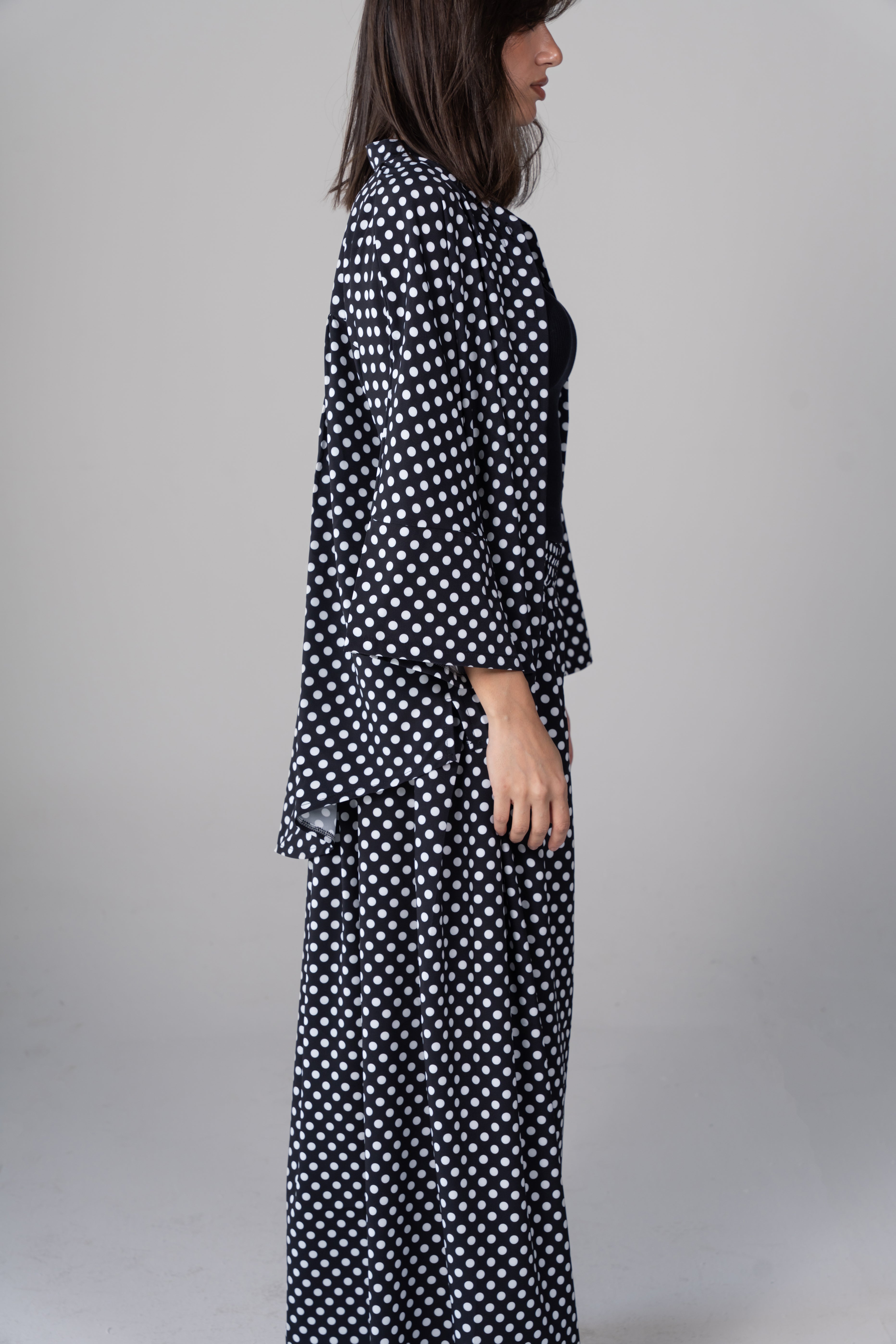 Midnight polka elegance set