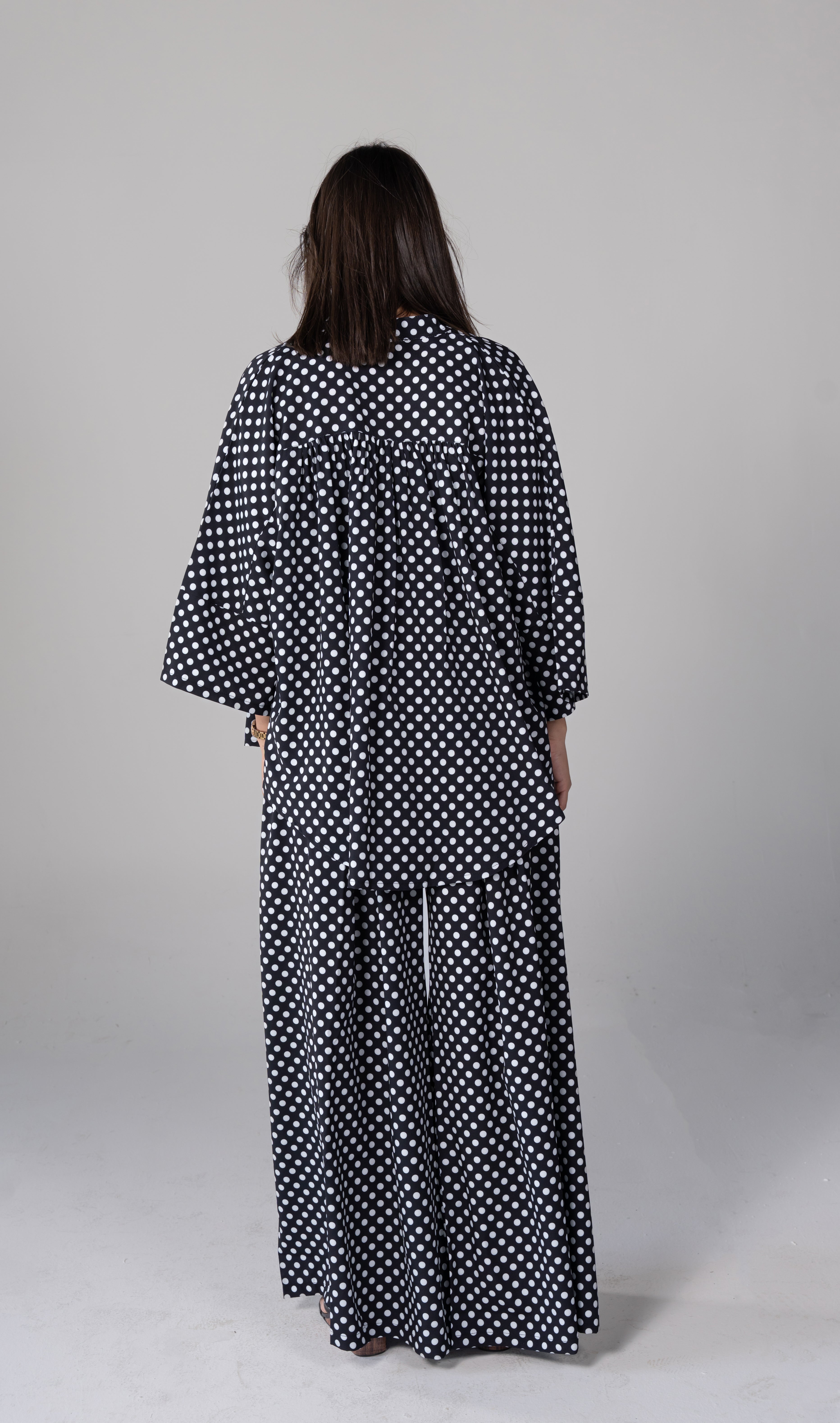 Midnight polka elegance set